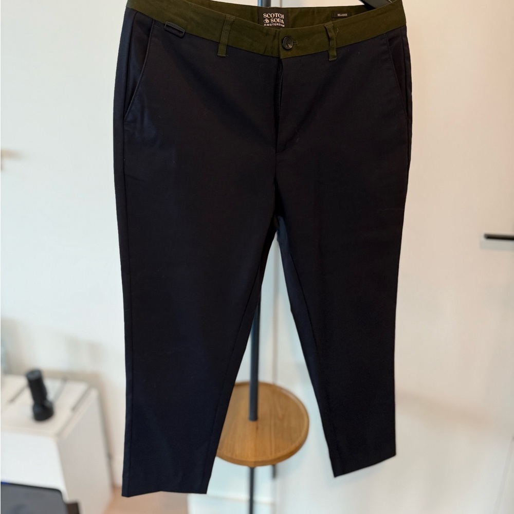 Scotch & Soda Men's Navy Pants